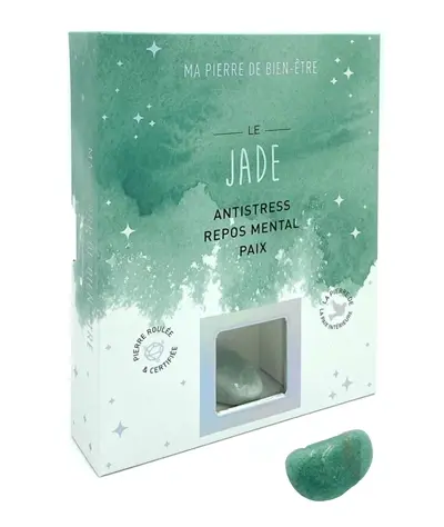 Le jade : antistress, repos mental, paix : la pierre de la paix intérieure