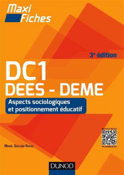DC1 : DEES-DEME. Aspects sociologiques et positionnement éducatif