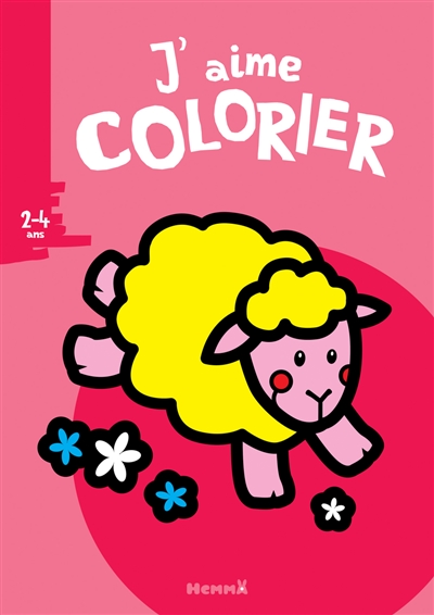 J'aime colorier, 2-4 ans : mouton