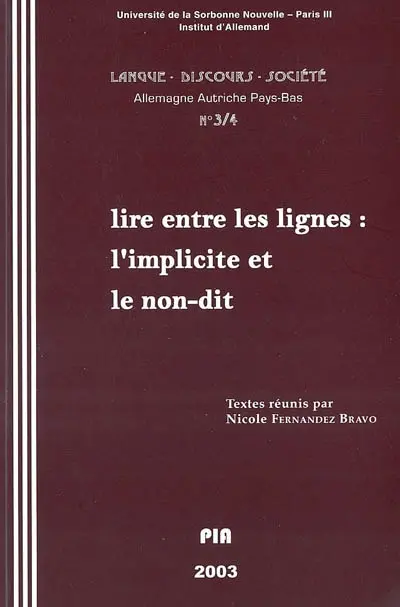 Lire entre les lignes : l'implicite et le non-dit