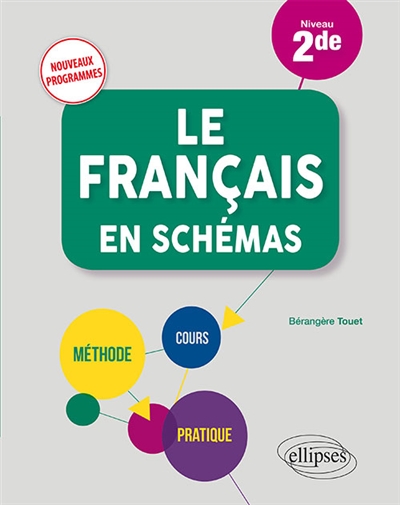 Le français en schémas, niveau 2de : nouveaux programmes