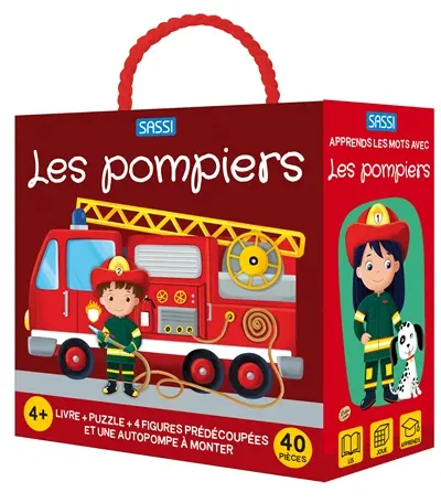 Apprends les mots avec les pompiers