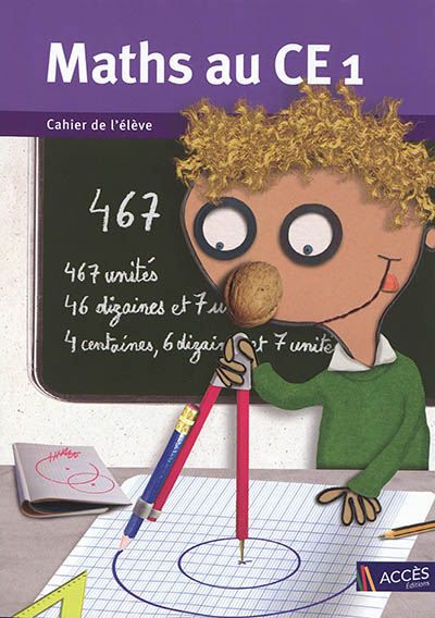 Maths au CE1 : cahier de l'élève
