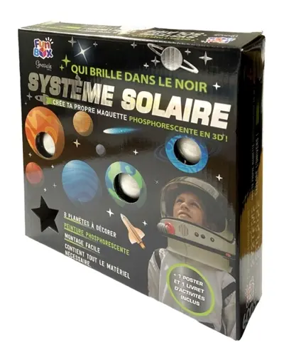 Coffret Système solaire : maquette, poster et livret d'activités
