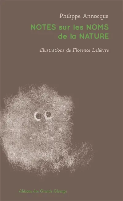 Notes sur les noms de la nature