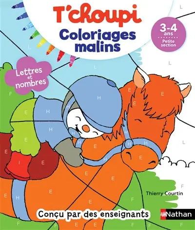 T'choupi, lettres et nombres, 3-4 ans, petite section