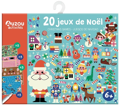 20 jeux de noël. 20 christmas games. 20 juegos de navidad