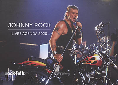Johnny rock : livre agenda 2020