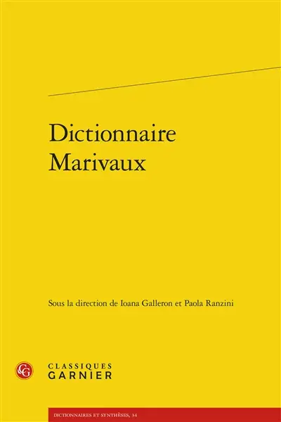 Dictionnaire Marivaux