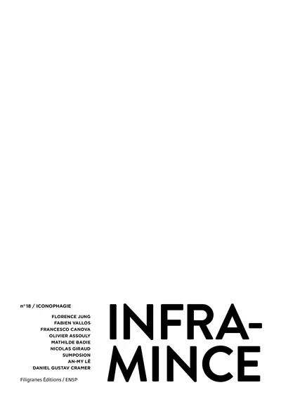 Inframince, n° 18. Iconophagie