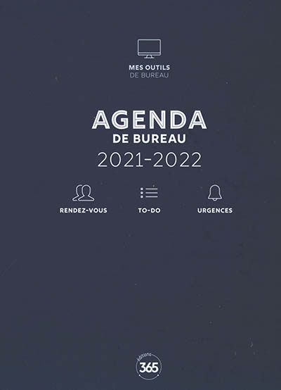 Agenda de bureau 2021-2022