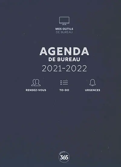 Agenda de bureau 2021-2022