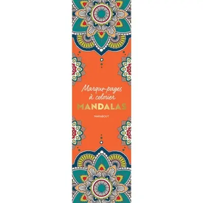 Marque-pages à colorier : Mandalas