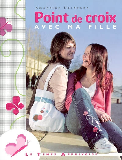 Point de croix avec ma fille