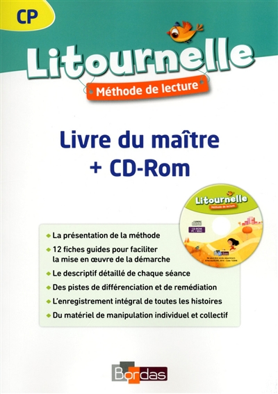Litournelle CP : livre du maître et CD-ROM