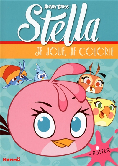 Stella, Angry birds : je joue, je colorie