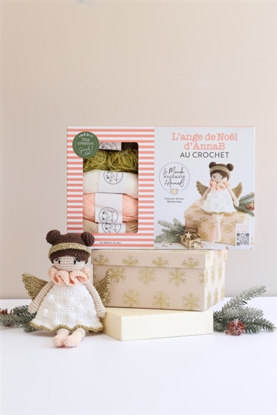 L'ange de Noël d'AnnaB au crochet