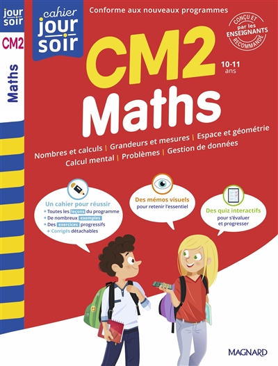 Maths CM2, 10-11 ans