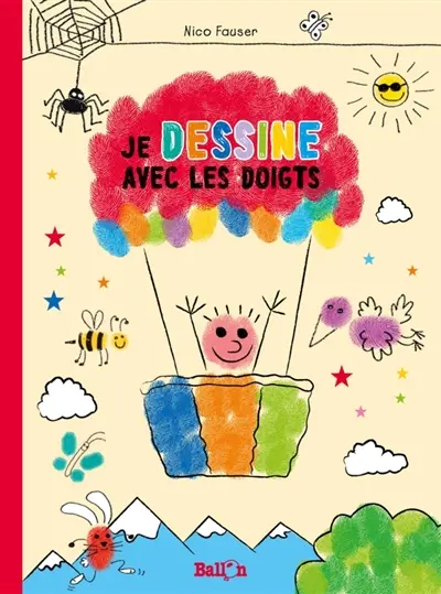 Je dessine avec les doigts