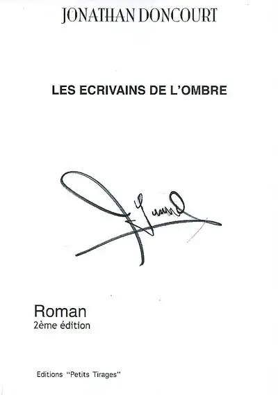 Les écrivains de l'ombre