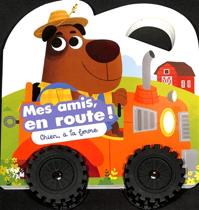 Chien, à la ferme