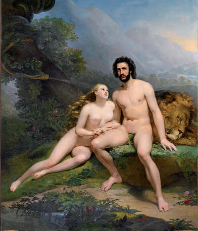 Claude-Marie Dubufe, Adam et Eve et Le paradis perdu