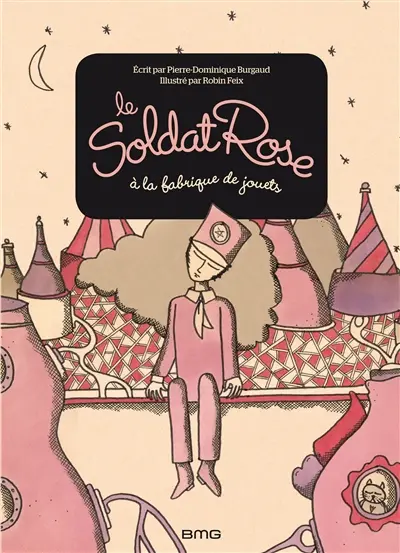Le soldat rose à la fabrique de jouets
