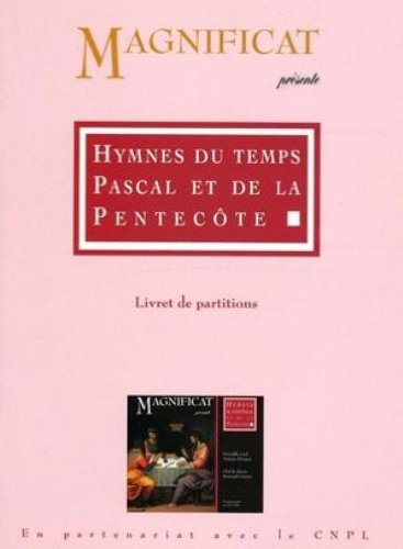 hymnes du temps pascal et de la pentecôte : livret de partitions