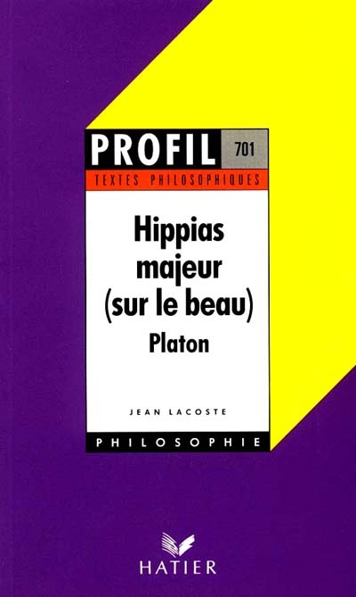 Hippias majeur, Platon
