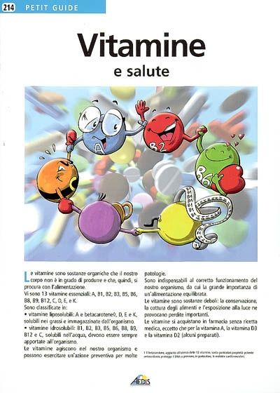 Vitamine e salute