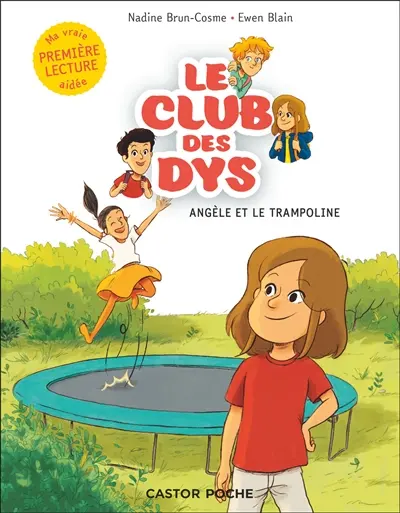 Le club des dys. Angèle et le trampoline