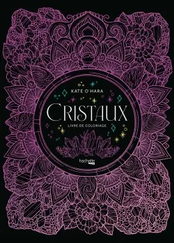 Cristaux : livre de coloriage