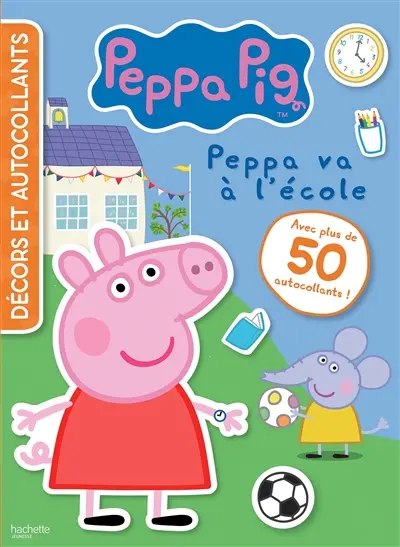 Peppa va à l'école