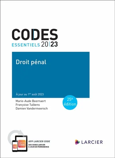 Droit pénal 2023