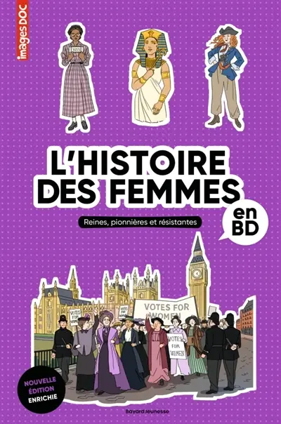 L'histoire des femmes en BD : reines, pionnières et résistantes
