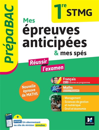 Mes épreuves anticipées &...