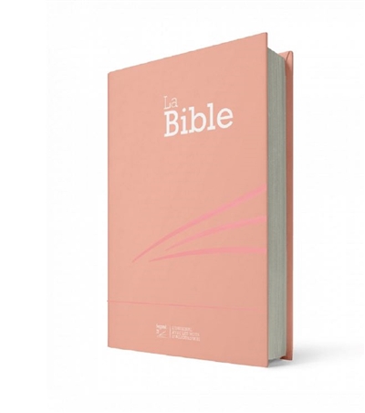 La Bible : Segond 21 : compacte, couverture rigide, skivertex rose guimauve