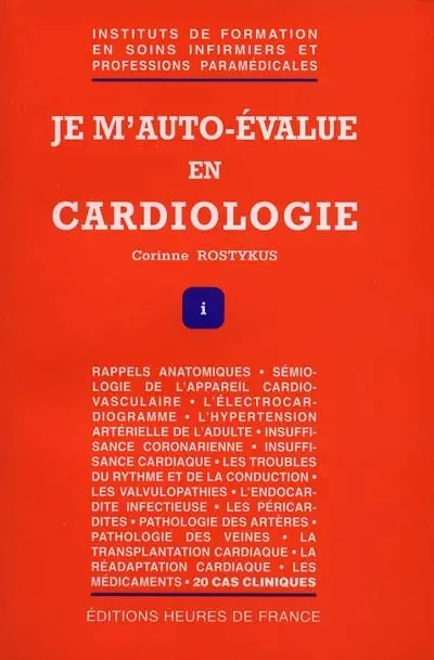 Je m'auto-évalue en cardiologie