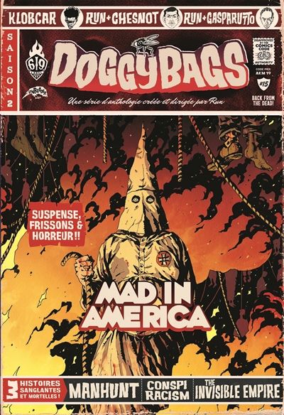 Doggy bags : saison 2 : 3 histoires sanglantes et mortelles !. Vol. 15