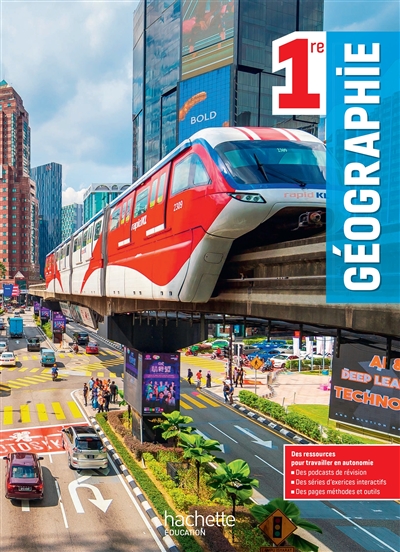 Géographie 1re : livre...