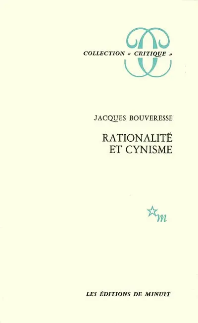 Rationalité et cynisme