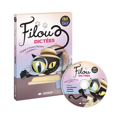 Filou dictées CM1, CM2 : voyage à travers l'histoire