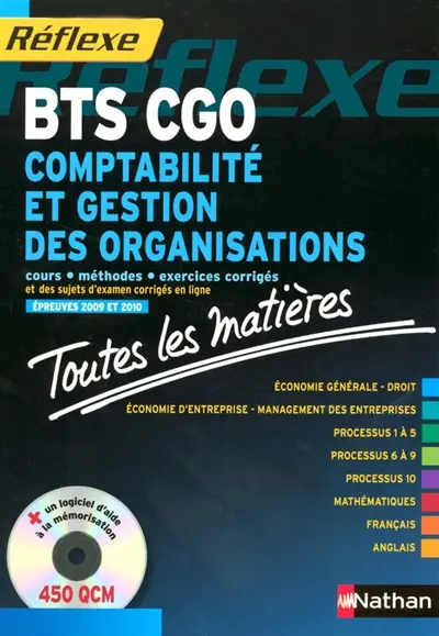 Comptabilité et gestion des organisation BTS