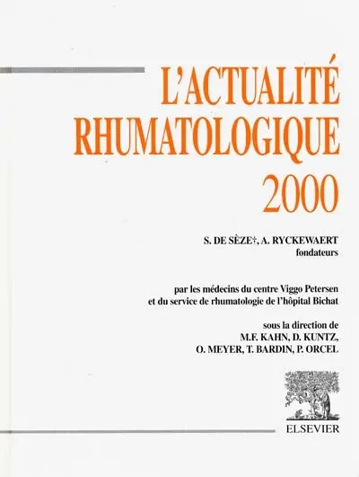 L'actualité rhumatologique 2000