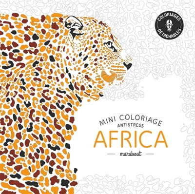 Africa : mini coloriage antistress