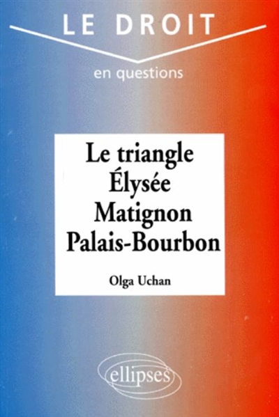 Le triangle Elysée, Matignon, Palais-Bourbon