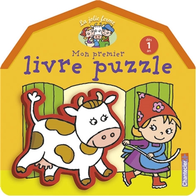 Mon premier livre puzzle : la jolie ferme