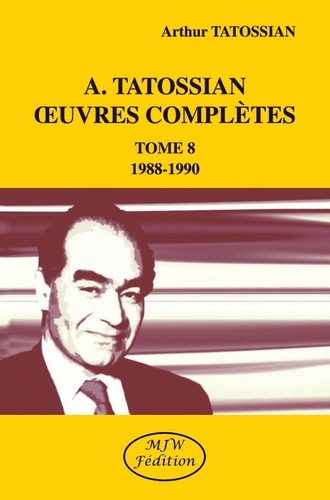 Oeuvres complètes. Vol. 8. 1988-1990