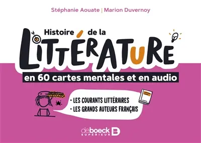 Histoire de la littérature en 60 cartes mentales et en audio Histoire de la littérature en 60 cartes mentales et en audio