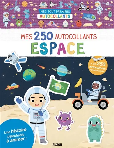 Espace : mes 250 autocollants